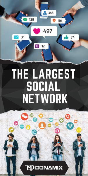 The Largest Social Network - Donamix